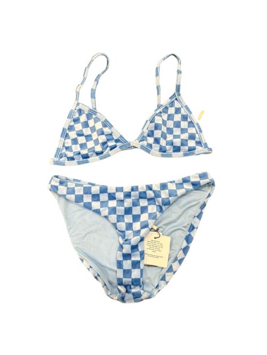 Peixoto Other - Peixoto Fifi Bikini Swimsuit in Velvet Blue Rivera Peach Size L & M